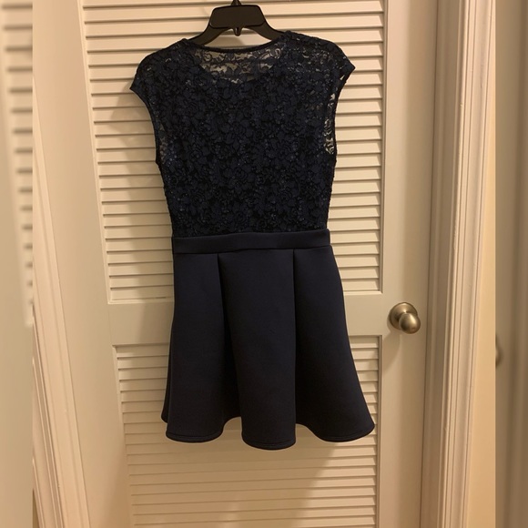 Navy Blue Dress - Picture 3 of 5